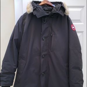 Canada Goose Men’s Chateau Parka w/fur XXL Navy